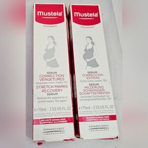 Mustela Stretch Marks Recovery Serum Cream 2X 75ml 2.53 fl. oz Lot Of‎ 2